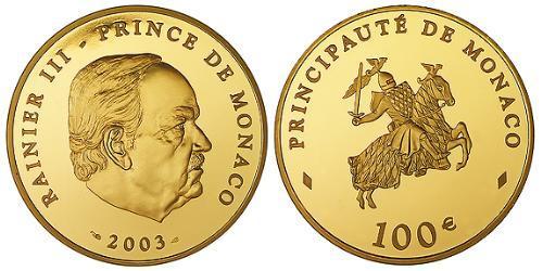 100 Євро Монако (1297 - )  