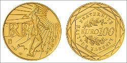 100 Євро French Fifth Republic (1958 - ) Золото 