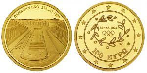 100 Євро Грецька Республіка (1974 - ) Золото 