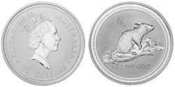 100 Долар Австралія (1939 - ) Золото Єлизавета II (1926-2022)