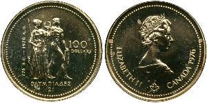 100 Долар Канада Золото Єлизавета II (1926-2022)
