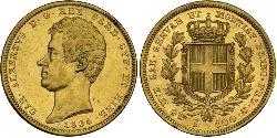 100 Lira Italian city-states Gold 