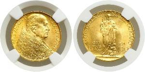 100 Лира Ватикан (1926-) Золото Pope Pius XI (1857 - 1939)