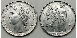 100 Лира Италия Сталь 