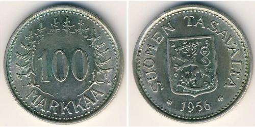 100 Марка Фінляндія (1917 - ) Срібло 