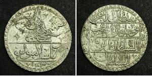 100 Пара / 1 Yuzluk Османська імперія (1299-1923) Срібло Selim III