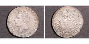 100 Сантим Гаити (1804 - ) Серебро 