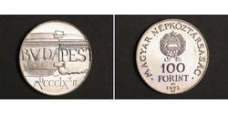100 Форинт Венгерская Народная Республика (1949 - 1989) Серебро 
