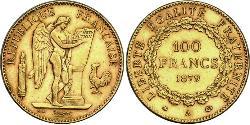 100 Franc French Third Republic (1870-1940)  Gold 