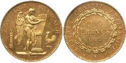 100 Франк Третя французька республіка (1870-1940)  Золото 