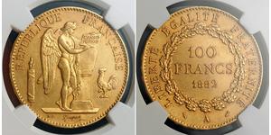 100 Франк Третя французька республіка (1870-1940)  Золото 