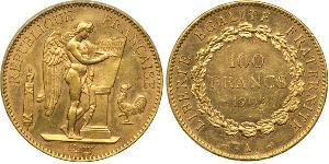 100 Франк Третя французька республіка (1870-1940)  Золото 