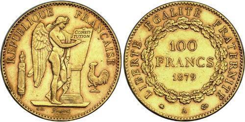 100 Франк Третя французька республіка (1870-1940)  Золото 