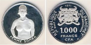 100 Франк Франція Срібло 