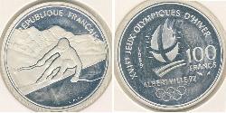 100 Franc 法蘭西第五共和國 銀 