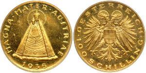 100 Шилінг Federal State of Austria (1934-1938) Золото 