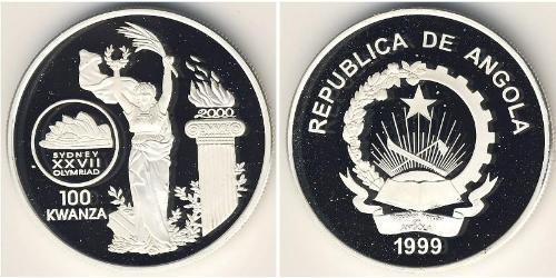 100 кванза Ангола (1975 - ) Срібло 