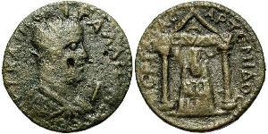 10 Assarion Römische Kaiserzeit (27BC-395) Bronze Gallienus (218-268)