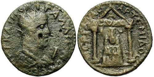 10 Assarion Römische Kaiserzeit (27BC-395) Bronze Gallienus (218-268)