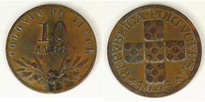 10 Avo Portogallo / Timor Est (1702 - 1975) Bronzo 