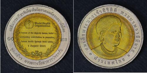10 Baht Thailandia  