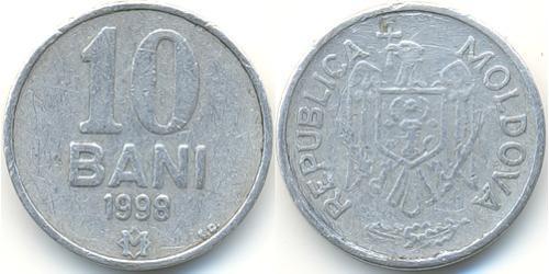 10 Ban Moldawien (1991 - ) Aluminium 