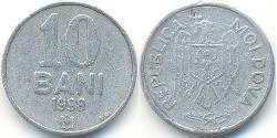 10 Ban Moldova (1991 - ) Aluminium 