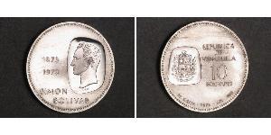 10 Bolivar Venezuela Silber 