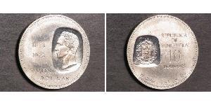 10 Bolivar Venezuela (1811 - ) Silver 