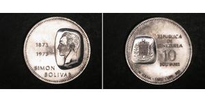 10 Bolivar Venezuela (1811 - ) Silver 