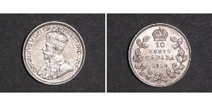 10 Cent Canada Argent George V (1865-1936)