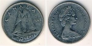 10 Cent Canada Argent Elizabeth II (1926-2022)