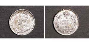 10 Cent Canada Argent George V (1865-1936)