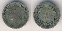 10 Cent Royaume des Pays-Bas (1815 - ) Argent 