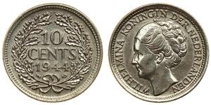 10 Cent Royaume des Pays-Bas (1815 - ) Argent 