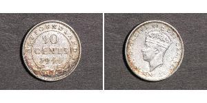 10 Cent Terre-Neuve-et-Labrador Argent George VI (1895-1952)