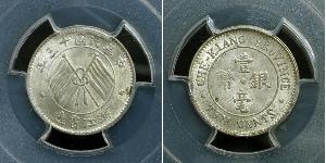 10 Cent Cina Argento Guangxu