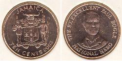10 Cent Jamayica (1962 - ) Bronze 