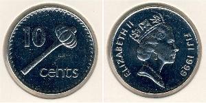 10 Cent Fiji (1970 - ) Copper/Nickel 