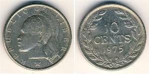 10 Cent Liberia (1847 - ) Copper/Nickel 