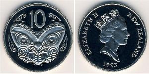 10 Cent New Zealand Copper/Nickel 