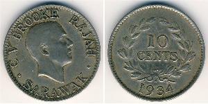 10 Cent Sarawak Cuivre/Nickel 