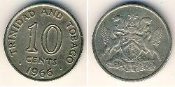 10 Cent Trinité-et-Tobago Cuivre/Nickel 
