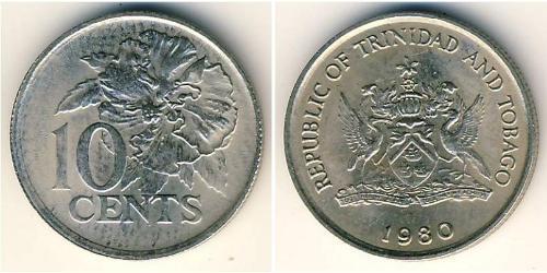 10 Cent Trinité-et-Tobago Cuivre/Nickel 