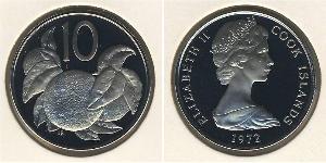 10 Cent Îles Cook Cuivre/Nickel Elizabeth II (1926-2022)