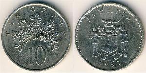 10 Cent Jamaika (1962 - ) Kupfer/Nickel 