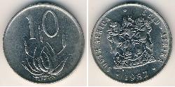 10 Cent Südafrika (1910 - ) Kupfer/Nickel 