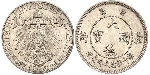 10 Cent Volksrepublik China Kupfer/Nickel 