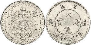 10 Cent Volksrepublik China Kupfer/Nickel 