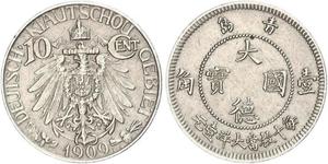 10 Cent Volksrepublik China Kupfer/Nickel 